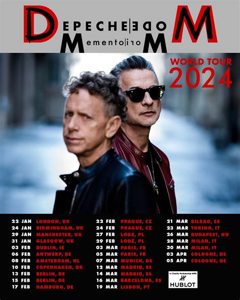 depeche mode australian tour 2024